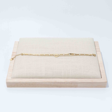 PULSERA Y00016 Blanco Acero Inoxidable 2B35