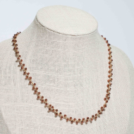 COLLAR Y00078 Cafe Acero Inoxidable 2D35