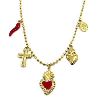 COLLAR XK01583N Acero Inoxidable