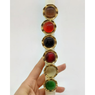 ANILLO Y00163 Naranja Acero  Inoxidable -2A45