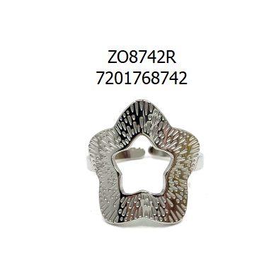 ANILLO ZO8742R Dorado Acero Inoxidable -A36