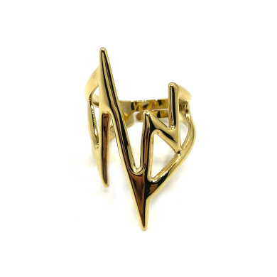 ANILLO ZO10250R150 Plateado Acero Inoxidable -2A24