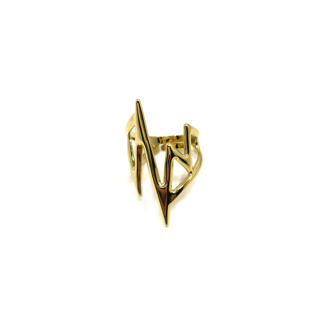 ANILLO ZO10250R150 Plateado Acero Inoxidable -2A24
