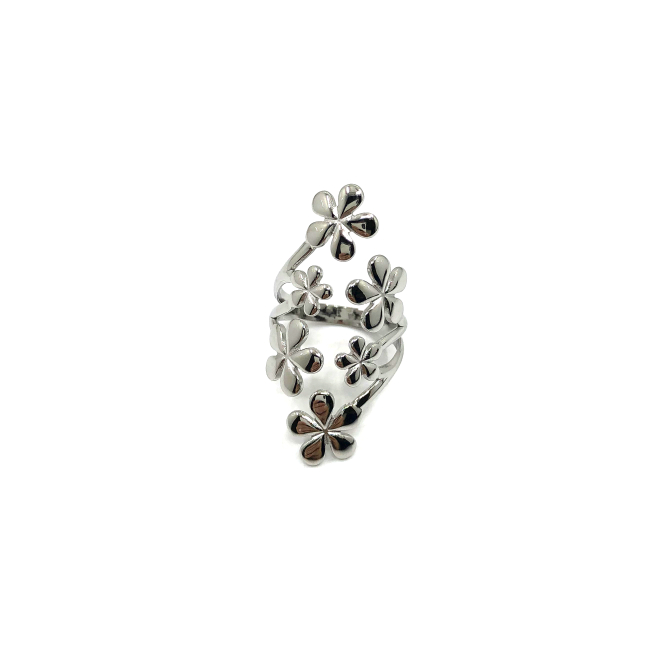 ANILLO ZO10271R Plateado Acero Inoxidable -A52