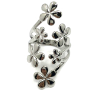 ANILLO ZO10271R Plateado Acero Inoxidable -A52