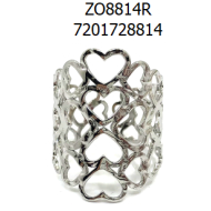 ANILLO ZO8814R Dorado Acero Inoxidable -A52