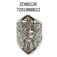 ANILLO ZO8822R Plateado Acero Inoxidable -2A52