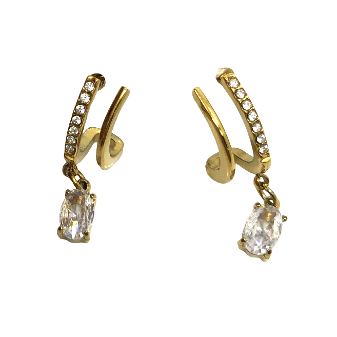 ARETES ZO12897E Plateado Acero Inoxidable -G21