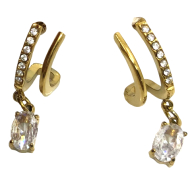 ARETES ZO12897E Plateado Acero Inoxidable -G21