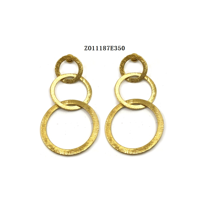 ARETES ZO11187E350 Plateado Acero Inoxidable -