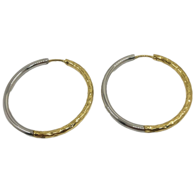 ARETES ZO13033E/2.5*30MM Plateado Acero Inoxidable -F47