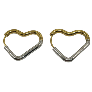 ARETES ZO13040E/2.5*20MM Plateado Acero Inoxidable -F44