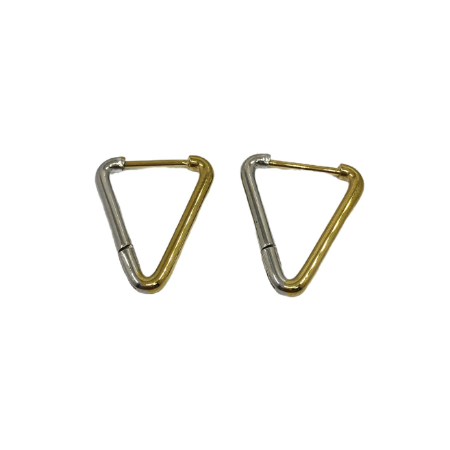 ARETES ZO13038E/15*18MM Dorado Acero Inoxidable -F44