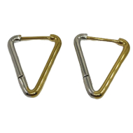 ARETES ZO13038E/15*18MM Plateado Acero Inoxidable -F44