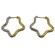 ARETES ZO13045E/2.5*22MM Bicolor Acero Inoxidable -F44