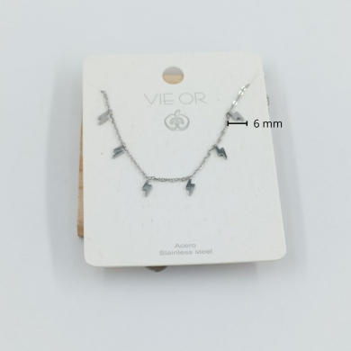 COLLAR ACERO ZO4020N/5MM/200 -2D33