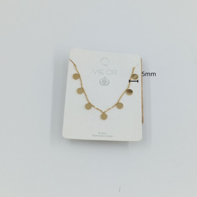 COLLAR ACERO ZO4017N/5MM/200 -2D32