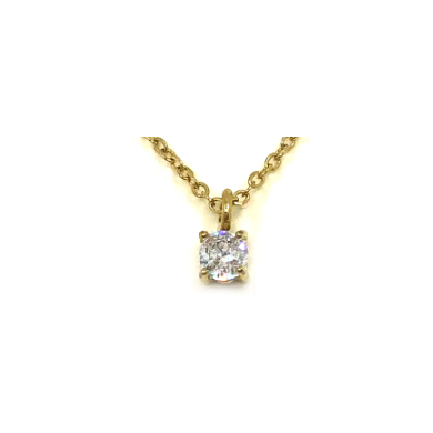 COLLAR ZO8368N180 DORADO Acero Inoxidable -2D14