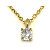 COLLAR ZO8368N180 DORADO Acero Inoxidable -2D14