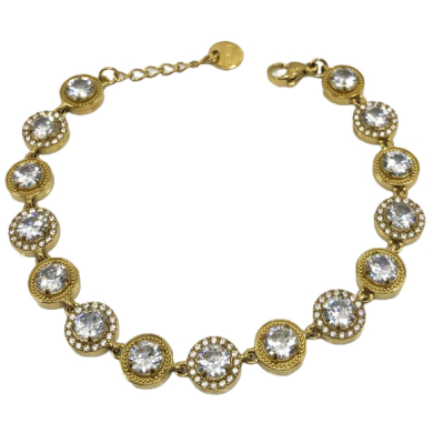 PULSERA ZO12867B Plateado Acero Inoxidable -2B21