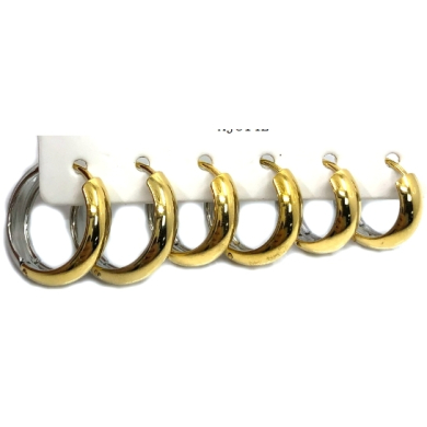 ARETES ZO12757E Plateado Acero Inoxidable -F46