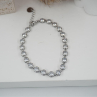 Pulsera ZO10591B550 Plateado Acero Inoxidable -2B21