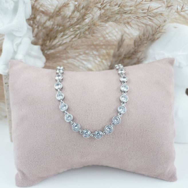 Pulsera ZO10591B550 Plateado Acero Inoxidable -2B21