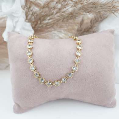 Pulsera ZO10591B550 Dorado Acero Inoxidable -2B21