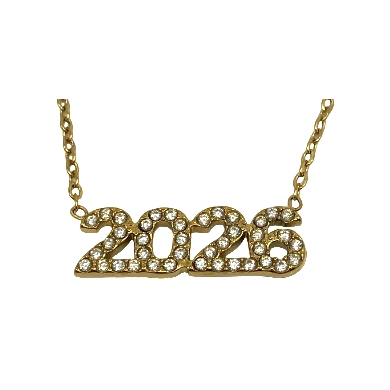 Collar ZO12810N Dorado Acero Inoxidable