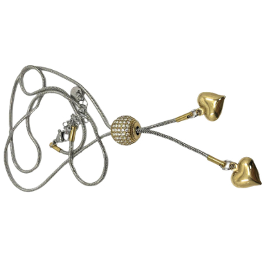 Collar ZO11845N Plateado Acero Inoxidable