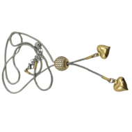 Collar ZO11845N Plateado Acero Inoxidable