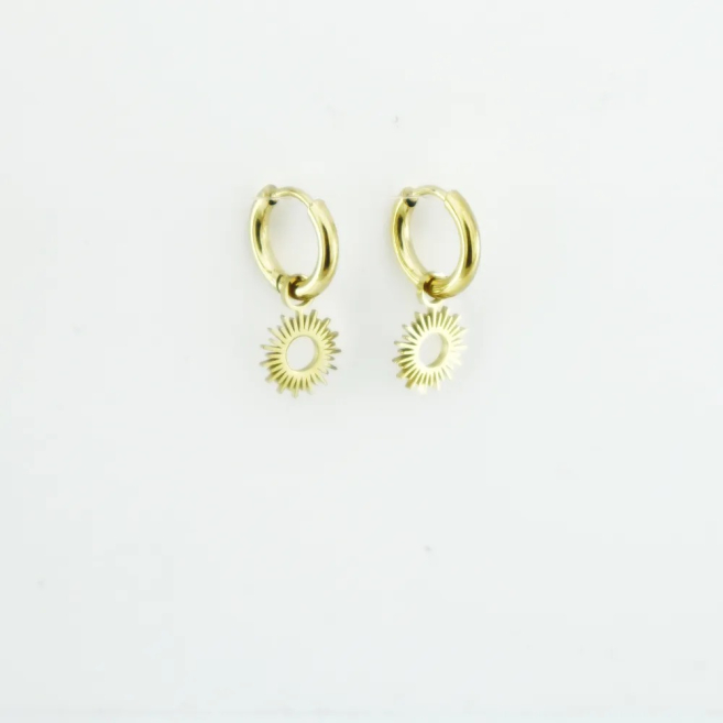 Aretes ZO1517E120 Dorado Acero Inoxidable