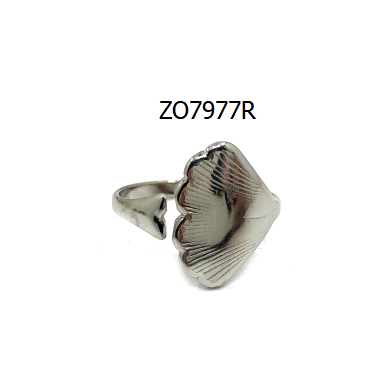 ANILLO ZO7977R Plateado Acero Inoxidable -2A33