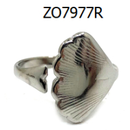 ANILLO ZO7977R Plateado Acero Inoxidable -2A33