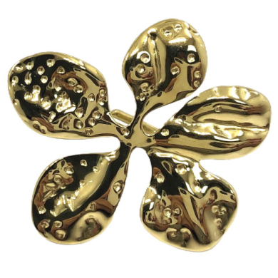 ANILLO ZO13066R Dorado Acero Inoxidable -A55