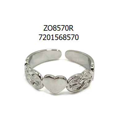 ANILLO ZO8570R Dorado Acero Inoxidable -2A37