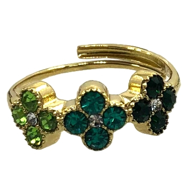 ANILLO ZO12759R D Azul Acero Inoxidable -A41