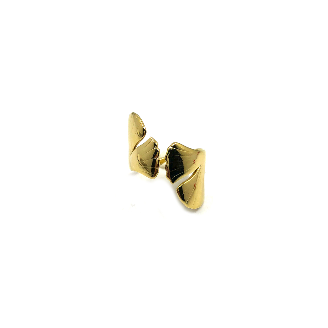 ANILLO ZO10247R150 Dorado Acero Inoxidable -2A53