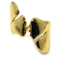 ANILLO ZO10247R150 Dorado Acero Inoxidable -2A53