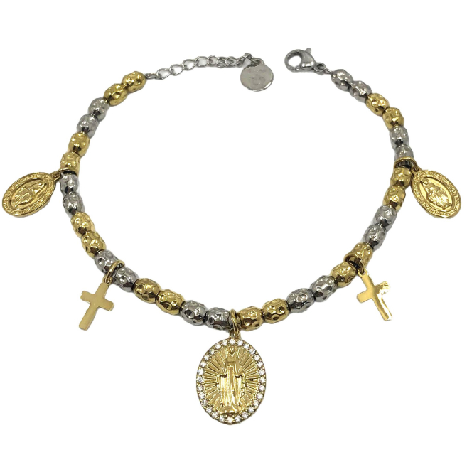 PULSERA ZO12826B Dorado Acero Inoxidable -2C42