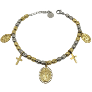 PULSERA ZO12826B Dorado Acero Inoxidable -2C42