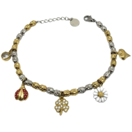 PULSERA ZO12825B Dorado Acero Inoxidable -2C43