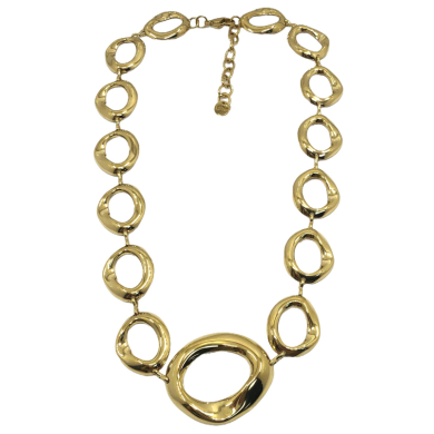 COLLAR ZO12988N Dorado Acero Inoxidable -2D56