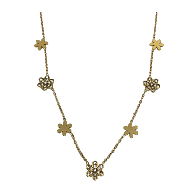 COLLAR ZO12796N Dorado Acero Inoxidable -E45
