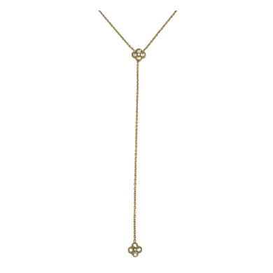 COLLAR ZO13222N Plateado Acero Inoxidable -2D22