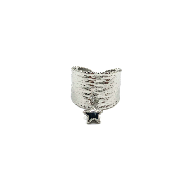 ANILLO ZO10292R Plateado Acero Inoxidable -A35