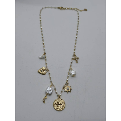 COLLAR Y00241 Dorado Acero Inoxidable E35