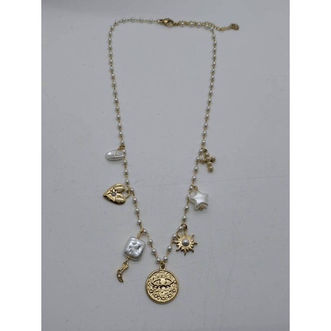 COLLAR Y00241 Dorado Acero Inoxidable E35