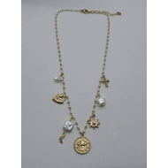 COLLAR Y00241 Dorado Acero Inoxidable E35