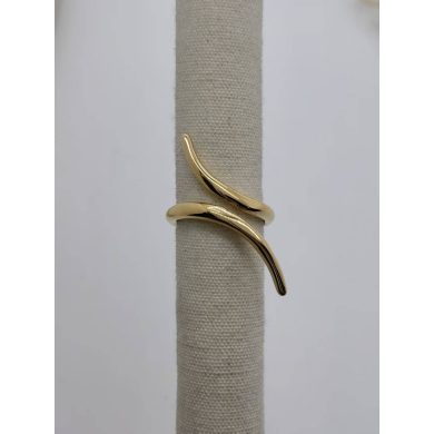 ANILLO Y00254 Dorado Acero Inoxidable -A24